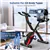 MOSUNY Foldable Exercise Bike 16 Levels Magnetic