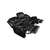 Lorraine Recliner Living Room Set Includes: Sofa & Chair Ebony Bonded Leather