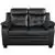 Finley Living Room Set Includes: Sofa, Loveseat Leatherette by Coaster