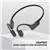 AfterShokz Aeropex Bone Conduction Bluetooth Headphones - Cosmic Black