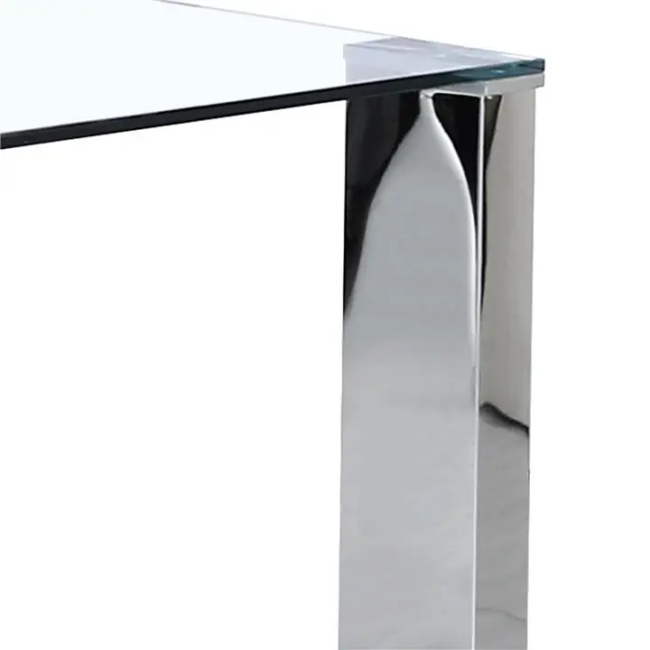 Daisy Dining Table - Stainless Steel