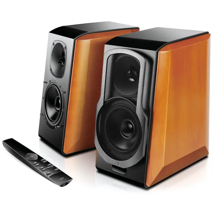 Edifier S2000pro Powered Bluetooth Bookshelf Speakers - Optical Input