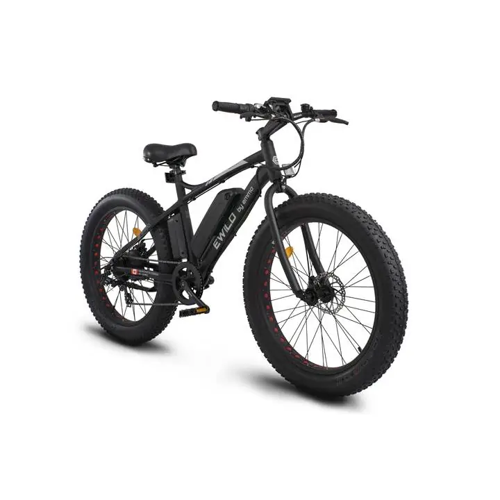 Emmo 26 inch Fat Tire All Terrain Electric Bike Pathfinder Black