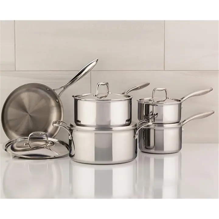 Meyer SuperSteel Tri-Ply 10pc Cookware Set