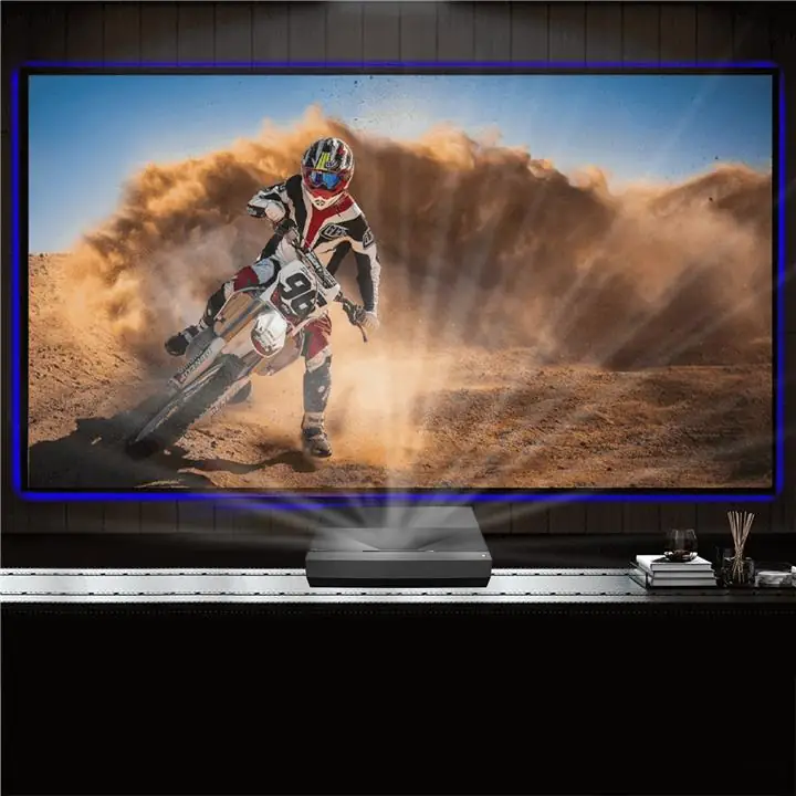 110” EluneVision Reference 8K Short Throw ALR Projection Screen