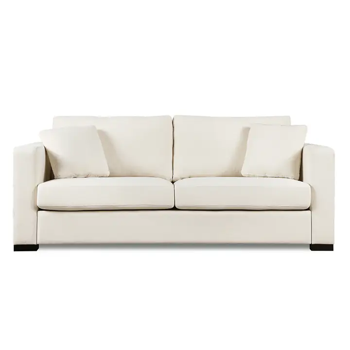 Harvard Modern Fabric Sofa, Beige