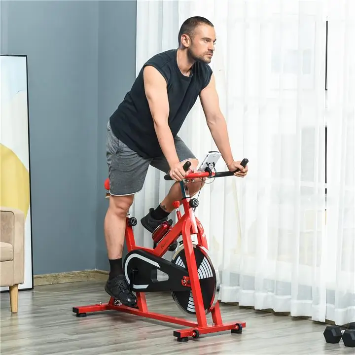 Soozier B1-0168 Pro Indoor Cycling Bike Exercise Bicycle Cardio Workou
