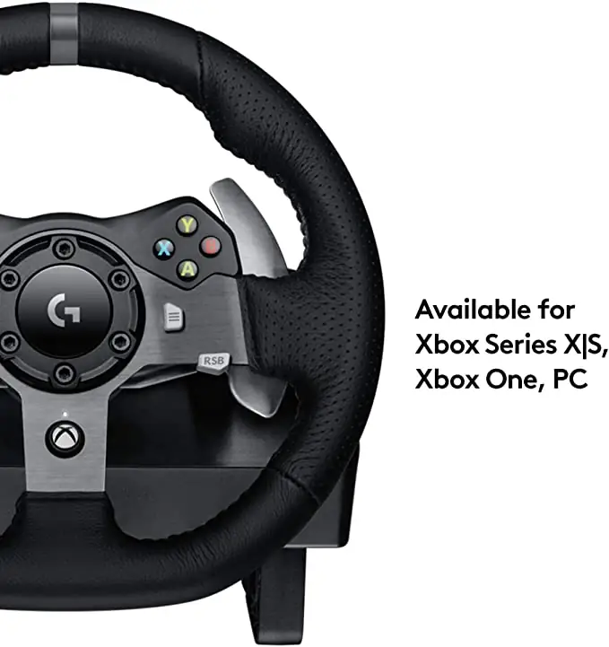 Logitech G920 Racing Wheel With Floor Pedals for XBOX & PC