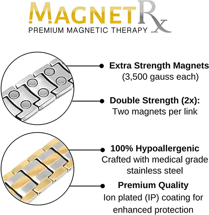 Magnetic therapy 2025 link bracelet