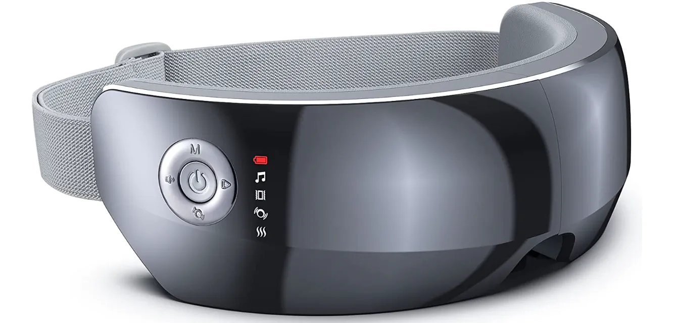 Eye Mask with Heat, Bluetooth Music, Vision Window, RENPHO Ture View