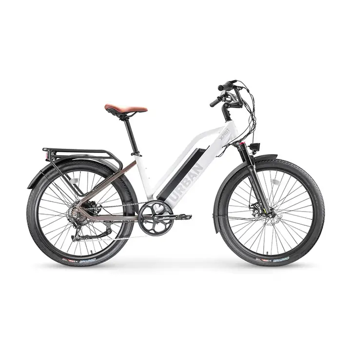 Xprit Urban Basic Electric Bike in White