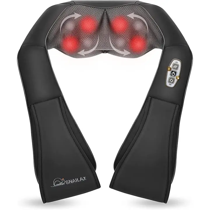 Snailax Shiatsu Neck Massager Black