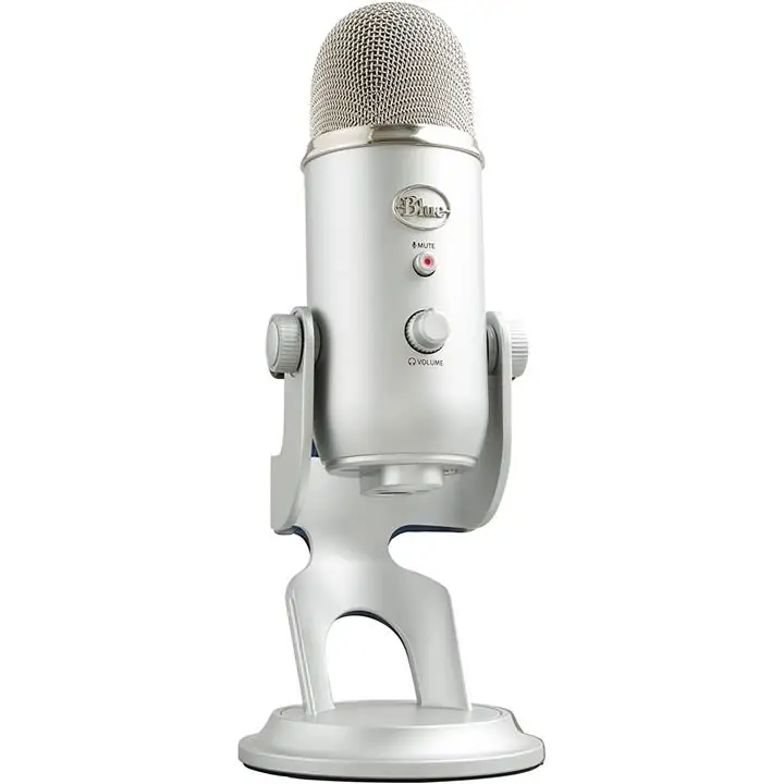 Logitech for Creators Blue Yeti USB Microphone Sliver