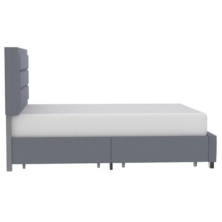 Russell-60'' Bed-Grey