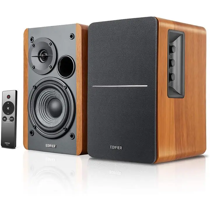 Edifier R1280Ts Powered Bookshelf Speakers Wooden Enclosure