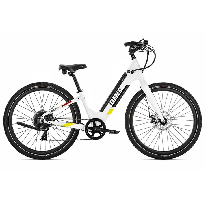 Aventon PACE 350 Next-Gen Step-Through E-bike in White