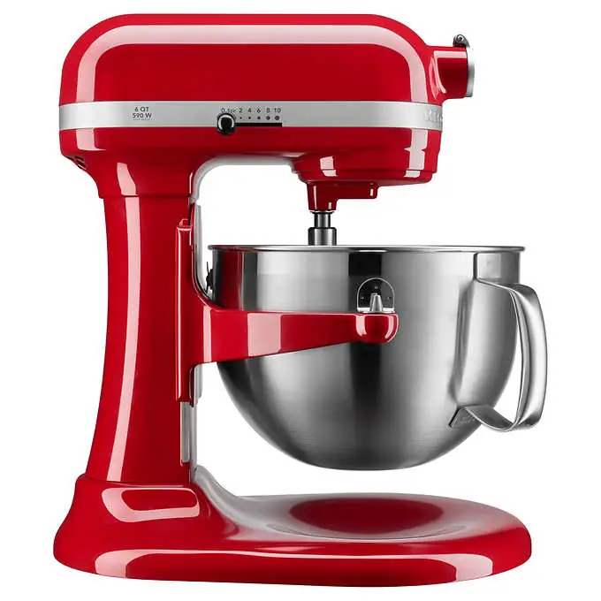 KitchenAid 5.7 L (6 qt.) Bowl-lift Stand Mixer-Red