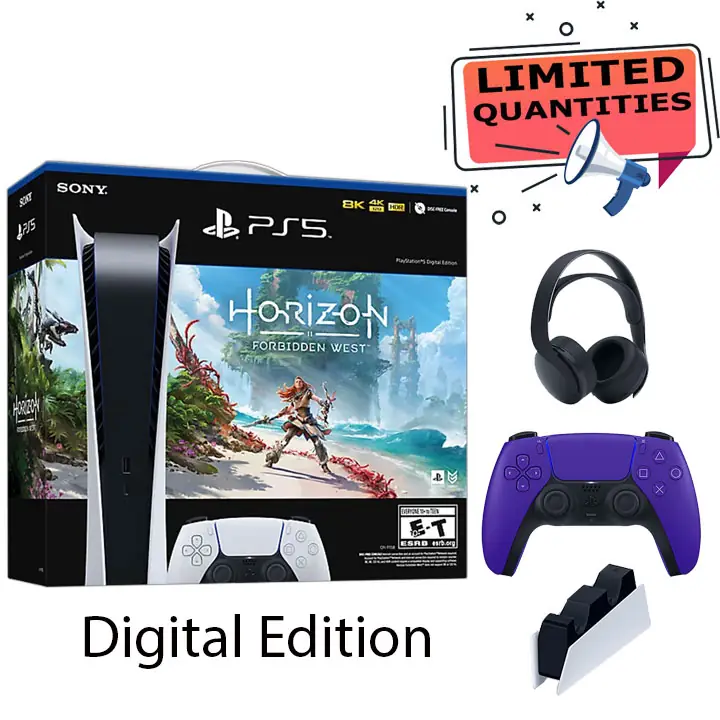 Sony - PlayStation 5 Digital Edition – Horizon Forbidden West