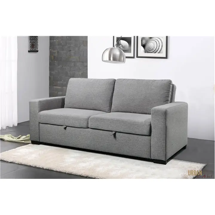 Urban Cali Eureka Sleeper Sofa Bed in Solis Grey