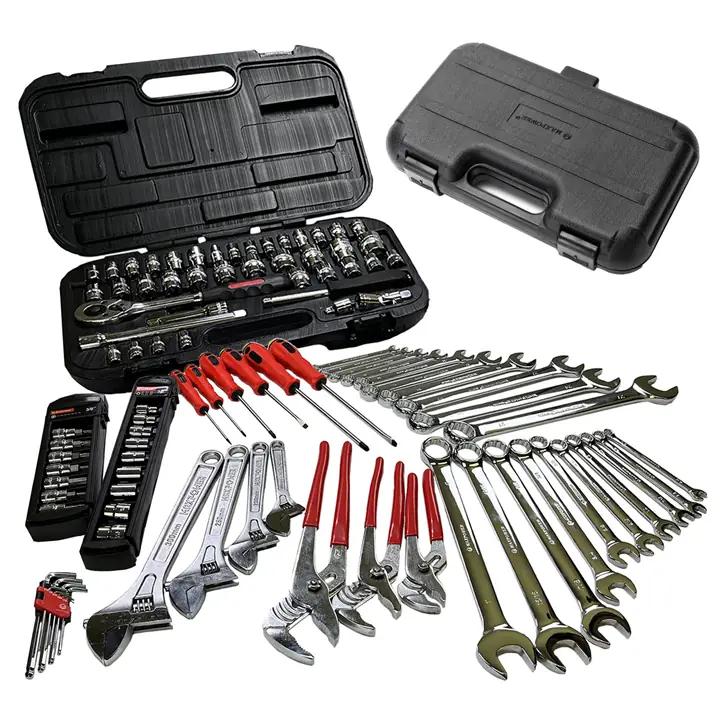 Maxpower 100 PCS Mechanics Tools and Socket Set