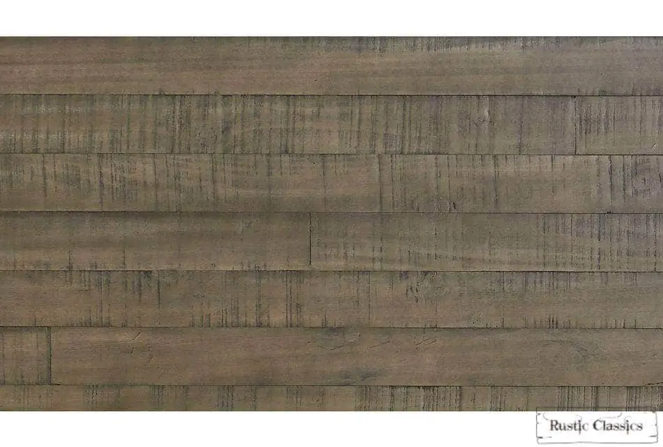 Rustic Classics Whistler Queen Grey Reclaimed Wood Platform Bed