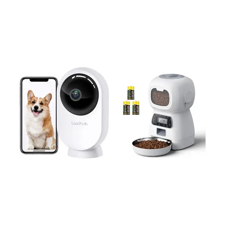 Dog camera and sales feeder