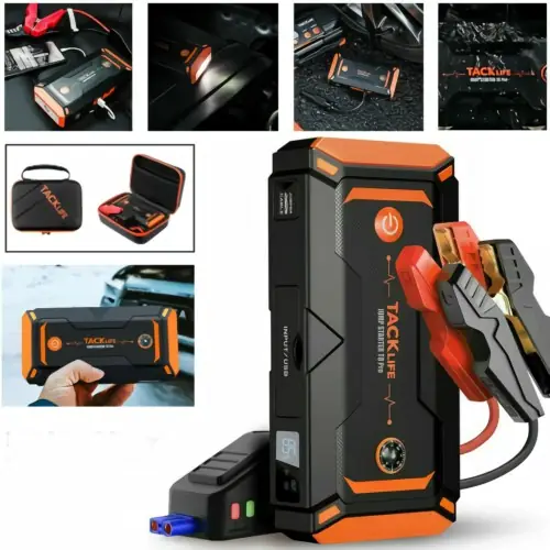 Tacklife t8 pro 1200a online car jump starter