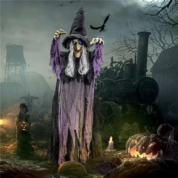 Gsantos LWO462 Witch Decoration for Halloween Events