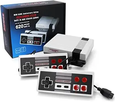 Classic Games Console with 620 Games Built in and 2 Controllers