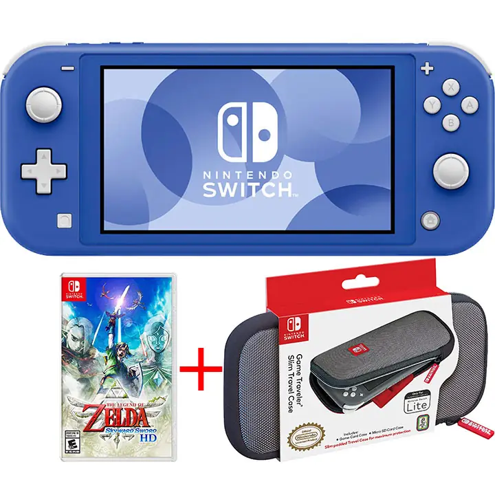 Nintendo Switch Lite - Blue Bundle