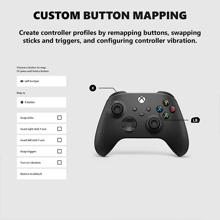 Xbox Core Wireless Controller - Carbon Black