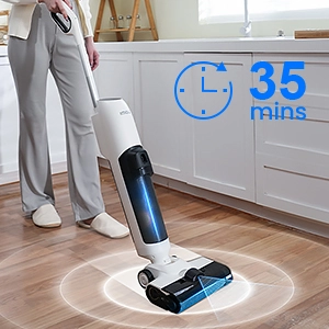 Imou SV1 Smart Cordless Wet Dry Vacuum Cleaner and Mop, Self-Cleaning