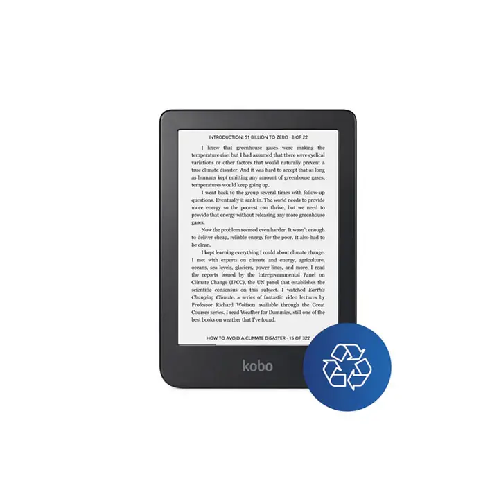 Kobo Clara 2E 6" 16GB eReader - Deep Ocean Blue