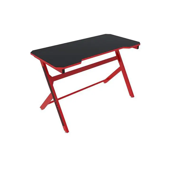 XTECH Red Wizard Gaming Computer Desk - Red/Black