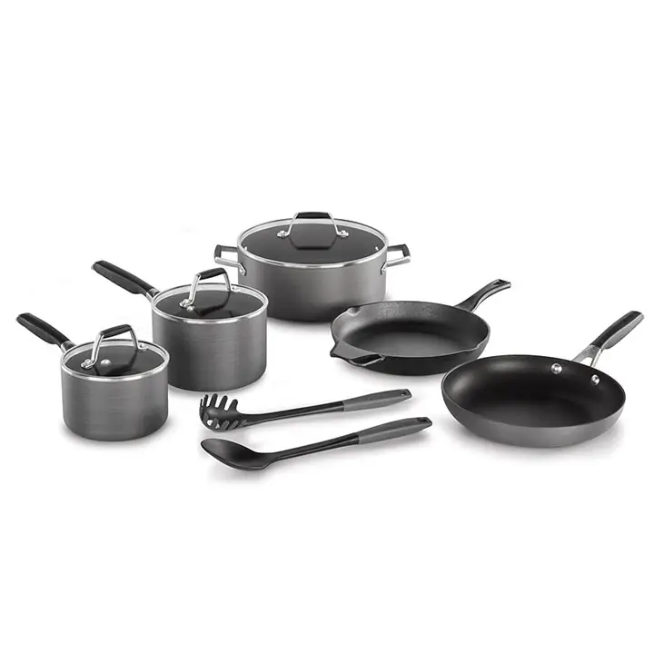 Calphalon® Hard-Anodized Nonstick 10-Piece Cookware Set