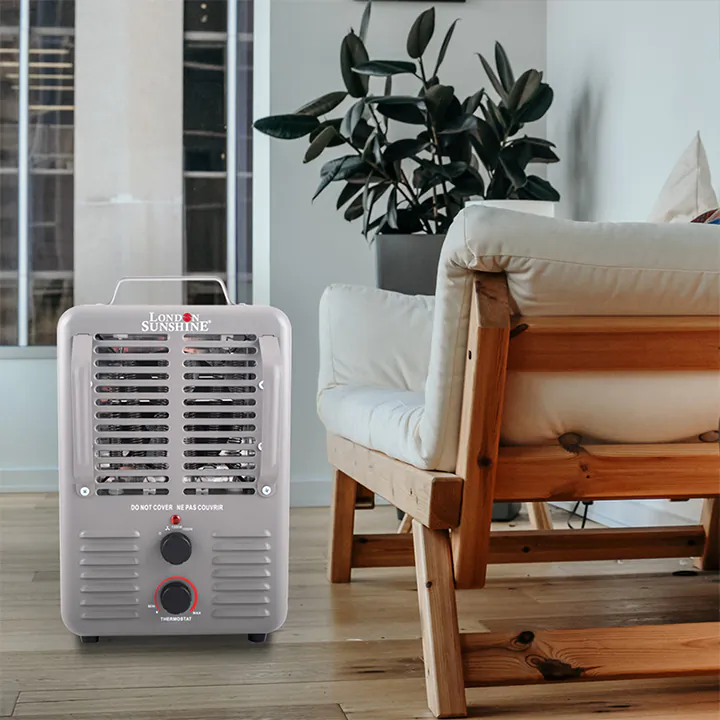 Milkhouse Utility Electric Portable Heater with Steel Body