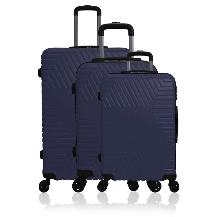 NICCI Lattitude Collection Luggage 3P SET Dark Blue