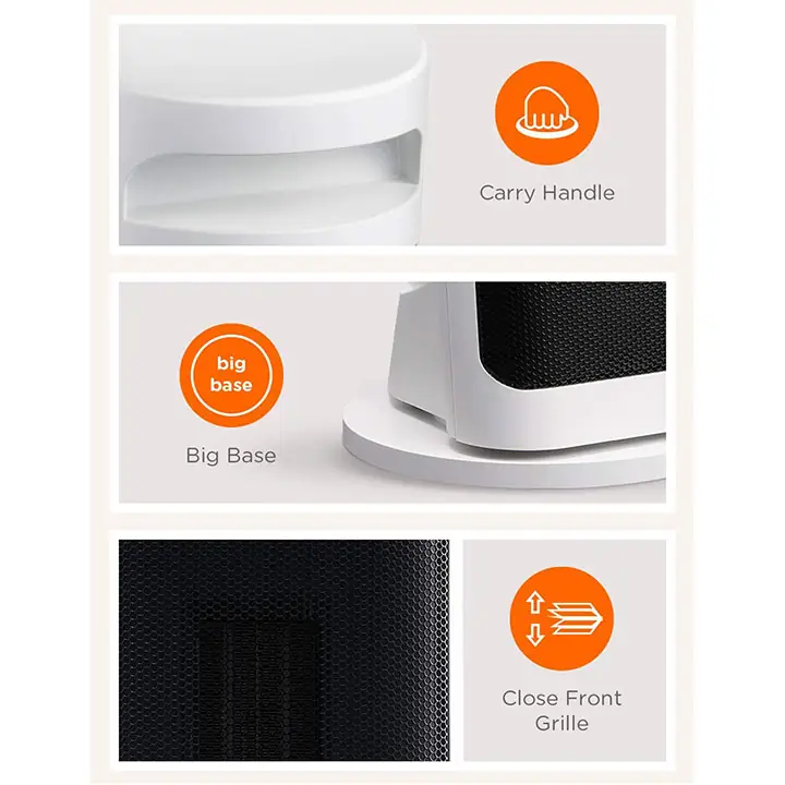 Ecohouzng Tower Ceramic Fan Heater