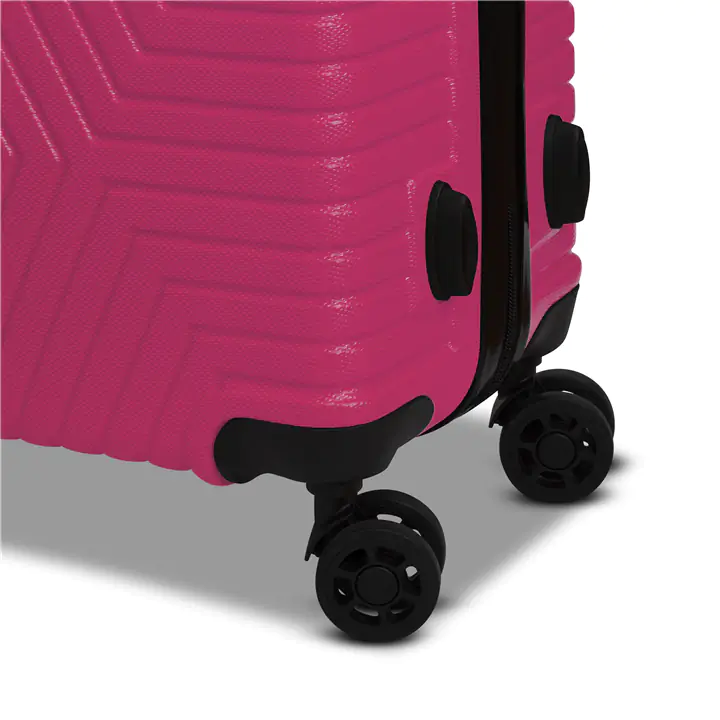 NICCI Lattitude Collection Luggage 3P SET Fuchsia