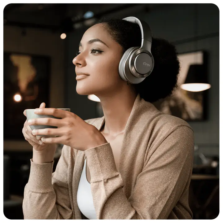 Cleer Audio FLOW II Bluetooth Noise Cancelling Headphones