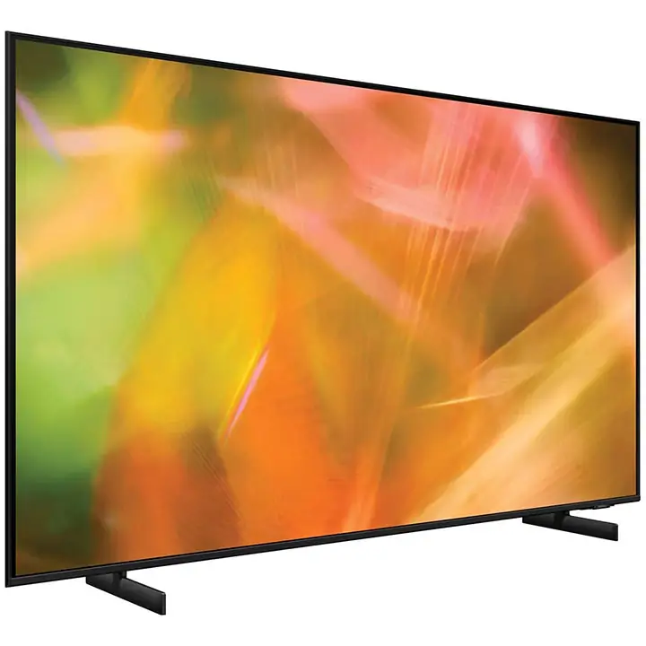 Samsung 65” AU8000 UHD 4K Smart TV & Nintendo Switch White OLED Gaming Bundle