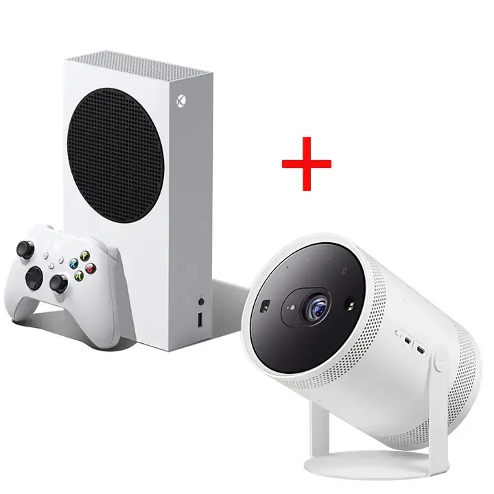 Xbox Series S 512GB Gaming Console & Samsung The Freestyle Projector