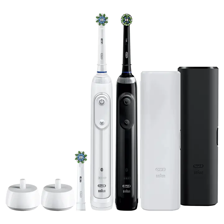 Oral-B Professional Clean 5000 X Electric Toothbrush Twin Pack, Rechar