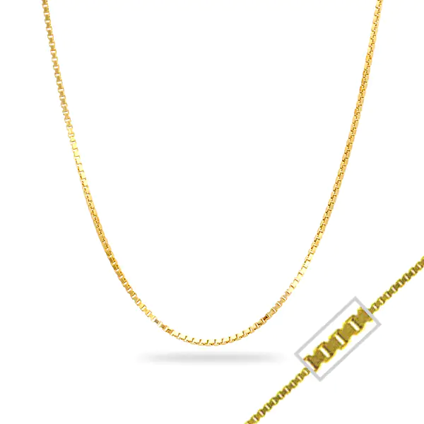 10K Gold 18” Necklace - Box