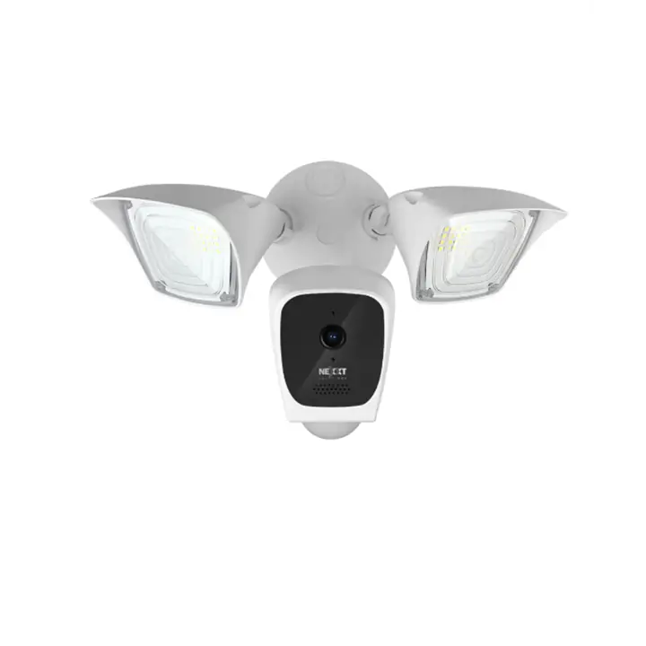 Nexxt Solutions Smart Wi-Fi Floodlight Camera with built-in motion detector