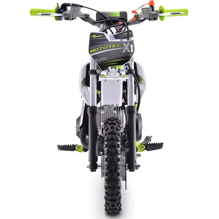 Kids Dirt Bike Gas Powered 110cc 2-Stroke (Green)