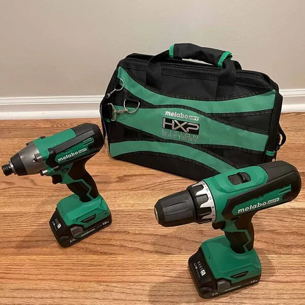 Metabo HPT 18V MultiVolt Hammer Drill and Impact Driver Combo Kit