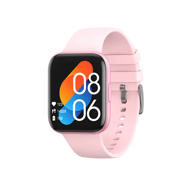 Havit-SWM9021 1.69” Touch Screen Smartwatch - Pink
