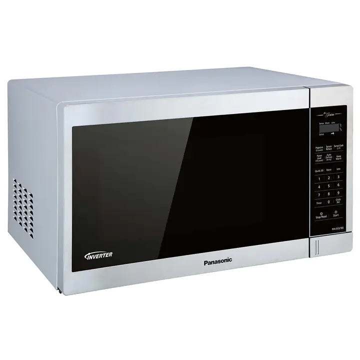 Panasonic 1.3 cuft 1200 Watt Inverter White Microwave
