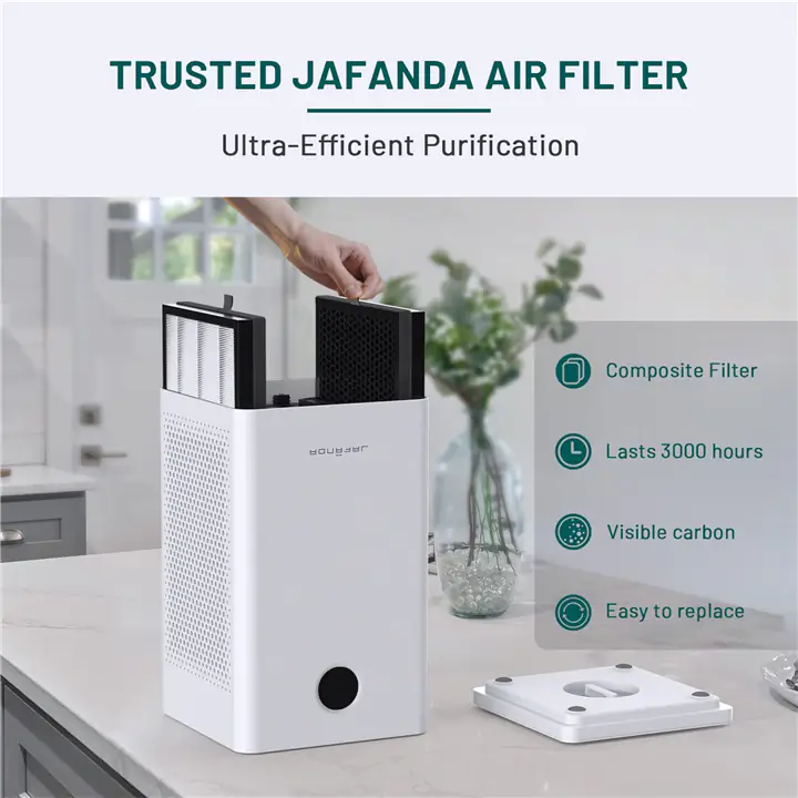 Jafanda Smart Air Purifiers for Home with H13 True HEPA Filter